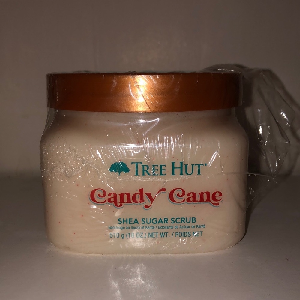 Tree hut Candy Cane Shea sugar scrub 18oz brand new